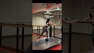 Barre total body workout #fitnessvideo #fitnessgoals #barrefitness #pilateshome #legs  #glutes #abs