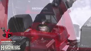 HONDA HSS928ATD SNOW BLOWER ELECTRIC START TWO-STAGE TRACK DRIVE 28" | Gilford Hardware