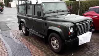 2007 Land Rover Defender 110 startup, engine and in-depth tour