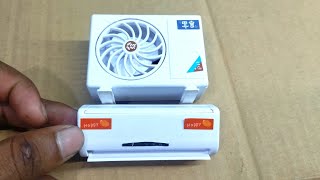 top 2 Small Air conditioner unboxing and testing video.. Best Gadget Solar Ac