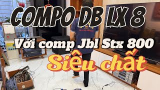 106tr xứng đáng phải chơi bộ này Jbl Stx 815 và Jbl SRX 818