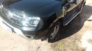 Обвесы и пороги на Renault Duster