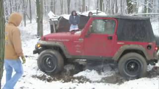 Jeep Off-roading Fun In The Snow - Extreme Orchards  Remastered