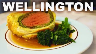 Beef Wellington with homemade rough puff pastry