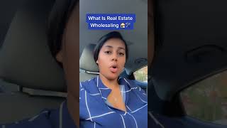 What Is Real Estate Wholesaling #shorts  #realestate