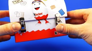 Kinder Surprise Case opening for Kids exploring toys surprise eggs