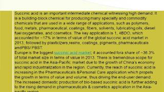 Download Succinic Acid Market - Global Trends & Forecast to 2019