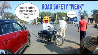 ROAD SAFETY "WEAK" | How people celebrating challan ( Memo) | The Saxenaji