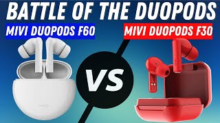 Mivi DuoPods F60 vs Mivi DuoPods F30