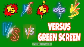 VERSUS GREEN SCREEN ANIMATION NO COPYRIGHT