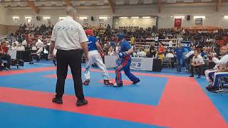 WAKO World Championships 2023 Masters - 74kg LC Final round 2 Mike Leask (GB) v Pasquale Basso (ITA)