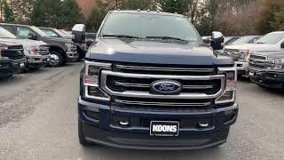 2020 F-350 Platinum Diesel! Incredible new look!