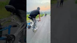 Running Hang 5 Rolling Freestyle 😯 | BD Cycle Stunt #nssowrab #stunt #shorts