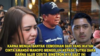 KARNA MENUAI BANYAK CEMOOHAN AMANDA MANOPO MENGELUH KEPADA SUTRADARA