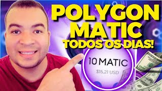 Mineradora POLYGON MATIC GRÁTIS Ganhe Por Dia $15.21 Em Criptomoedas I Como ganhar dinheiro