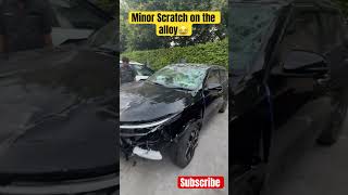 Cleaning day gone wrong😂 #kia #seltos #shorts #scratch #crash #funnymemes