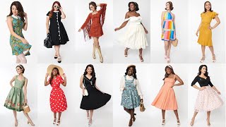 Best style 12 Ideas Elegant retro fashion Vintage collection Chic women's dresses special occasions