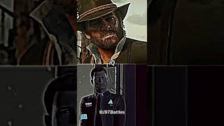 Connor(DBH) vs Arthur Morgan | Battle #shorts