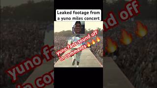 Crowd goes CRAZY at Yuno Miles concert😳 #rap #funny #shorts