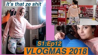 VLOGMAS DAY 12 | Follow me around target, Gym, ZEZE Cover & Skincare Haul