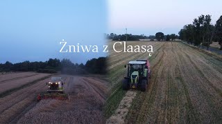 😎Żniwa z Claasą🌾😏 W dwóch gospodarstwach😮Prasowanie Słomy  Class Mega 360 & Class Arion 650!?