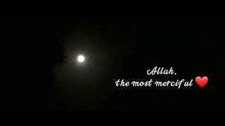 Beautiful sighting of the moon with lovely recitation || Pls check out @leem6356