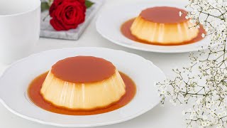 FLAN SIN HORNO y con SOLO 3 ingredientes - Tan Dulce