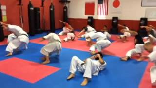 Chinzo Machida Karate Training Session at Claycomb Karate Academy in Duarte, CA