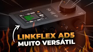 ESSA INTERFACE DE AUDIO É MUITO VERSÁTIL | COMICA LINKFLEX AD5