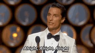 How much Matthew McConaughey got paid to say ‘Alright’