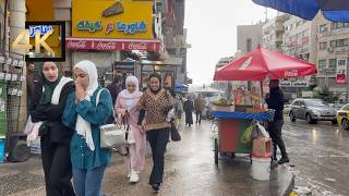 Palestine 🇵🇸 Nablus Palestine Walking Tour | Walking Tour In The Rain | فلسطين نابلس