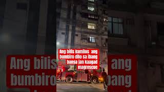 Bilis mag rescue ng bumbero dito sa Taiwan