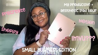 My Productive & Aesthetic iPad Setup Tour | iPad Air 2020 Edition 💖📱