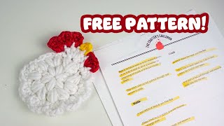 Chicken Dish Scrubbies | Free Crochet Pattern