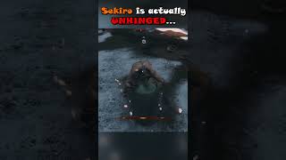 Sekiro is actually UNHINGED... #gaming #sekiro #soulslike #shorts