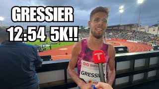 Jimmy Gressier 5000m National Record | Oslo Diamond League 2024