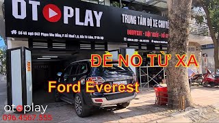 Đề nổ từ xa cho Ford Everest, Ranger, Raptor giữ nguyên zin chìa theo xe.