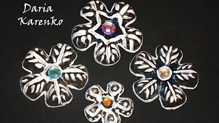 DIY Снежинки из пластиковых бутылок. Мастер класс