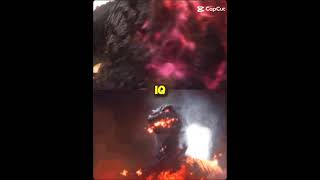 Burning mode heisei godzilla vs Evolved godzilla