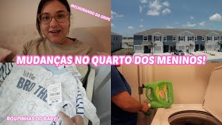 TEREMOS MUDANÇA NO QUARTO DOS MENINOS / ROTINA DE DONA DE CASA! | Fernanda Graunke