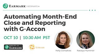 Automating Month-End Close and Reporting with G-Accon