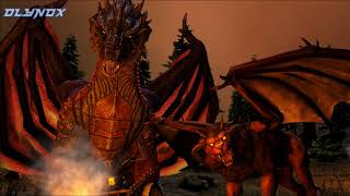 Ark Ragnarok Battle Bosses Dragon and Manticore OST Extended in 1 Hour