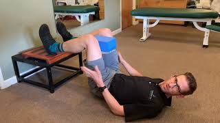 Hip Bridge with Feet Elevated