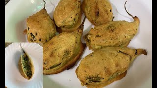 कभी देखा न होगा इस तरह का करेला कटलेट पकौरा | Airfry Or Fry Karela Cutlet/Pakora With Potato Filling