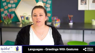 Languages - Greetings With Gestures