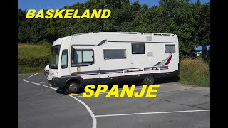 Met de camper naar San Sebastian in Spanje en door naar Bakio in Baskeland via toeristische route.