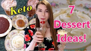 KETO: 7 Desserts for Weight Loss!