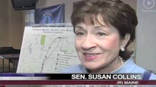 WABI Reports on Senator Collins' Efforts To Increase Truck Weight Limit on Maine Highways