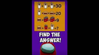 Are you smart enough to figure out the answer ? #shorts #viral #puzzle #easy #fun