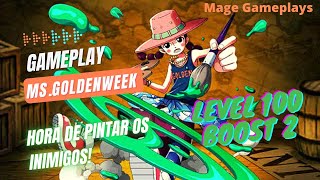 Gameplay Calibrada - Miss Goldenweek - A Rainha das Cores - Level 100 Boost 2